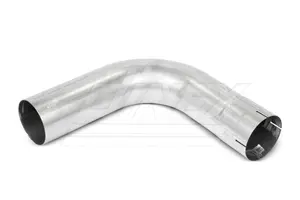 90ø Exhaust Bend, OD/ID=127/128, L=415, ALU